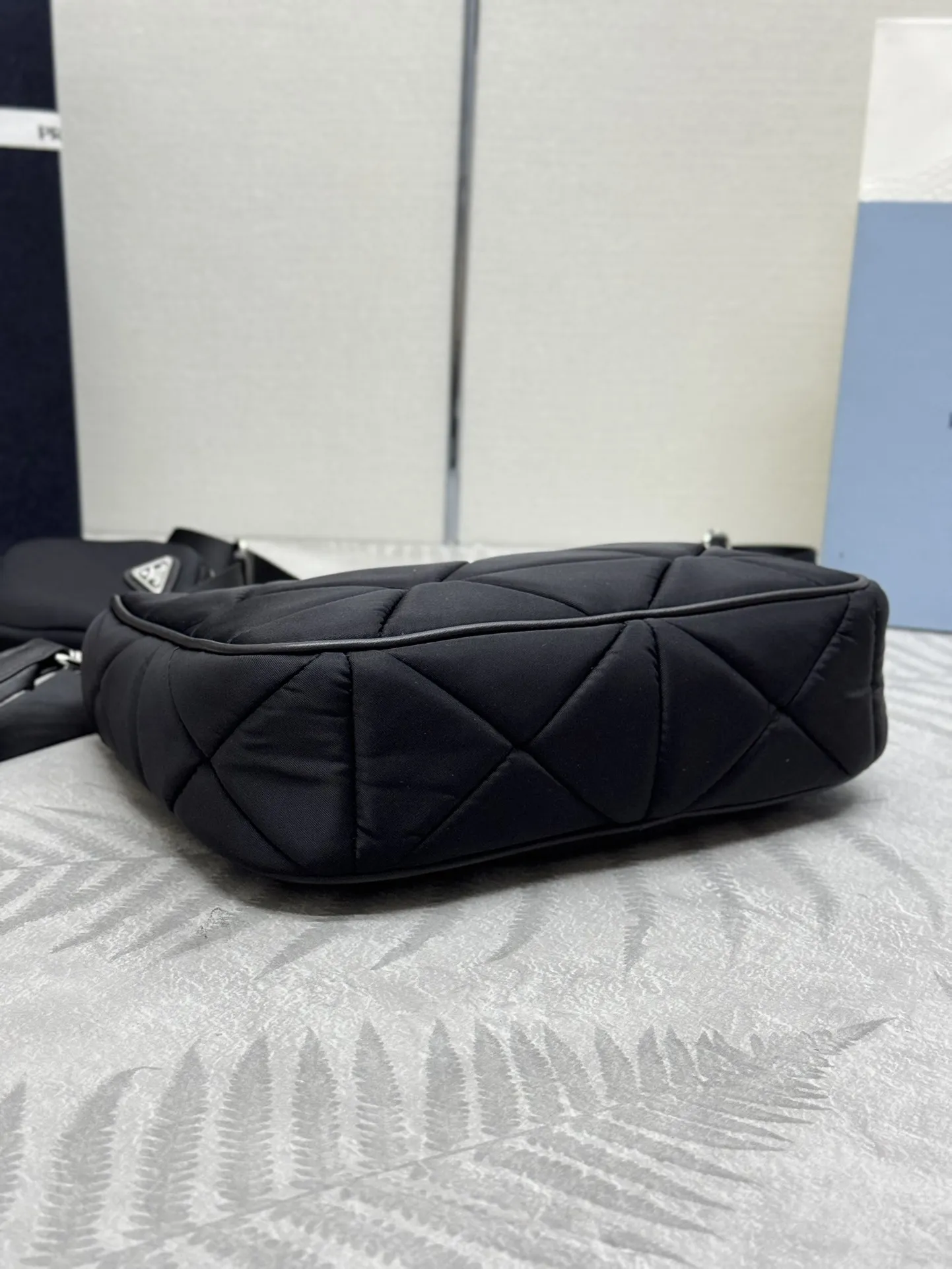 Prada Re-Edition 1BC151 Quilted Nylon Shoulder Bag D70016328 — view 4