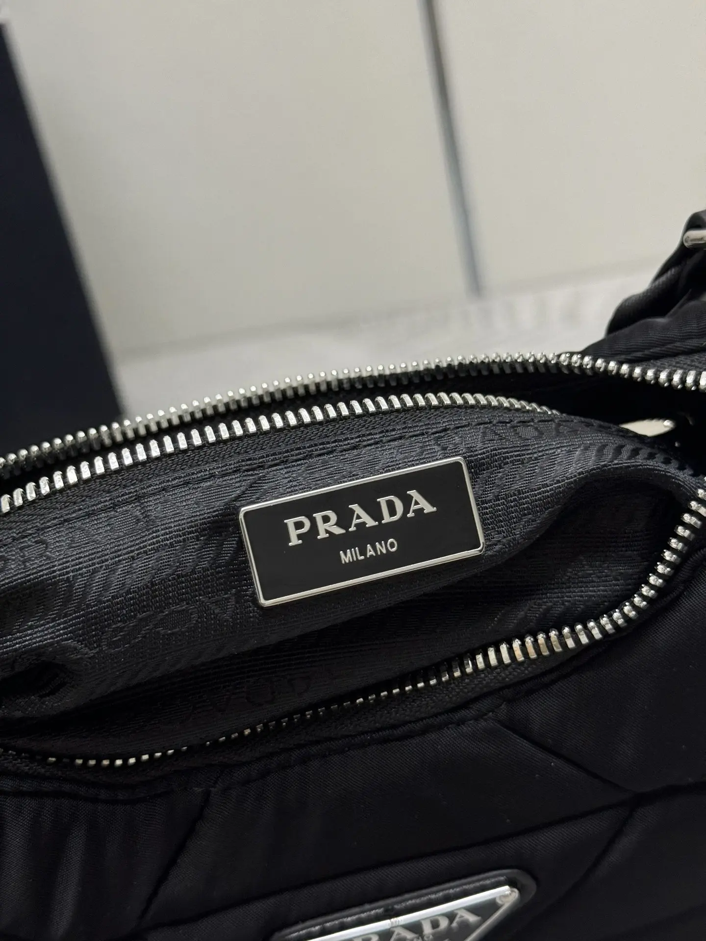 Prada Re-Edition 1BC151 Quilted Nylon Shoulder Bag D70016328 — view 9