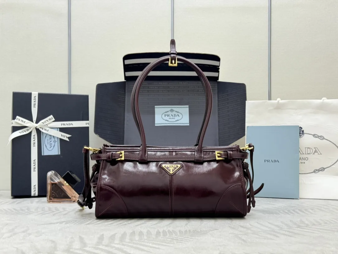 Soft Lux Leather Top-Handle Crossbody Bag D104016340