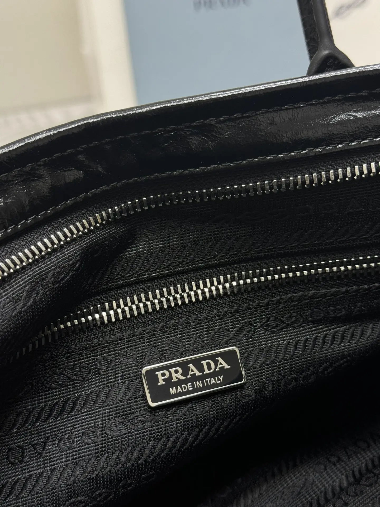 Lux Soft Leather Top-Handle Shoulder Bag D104016341 — view 9