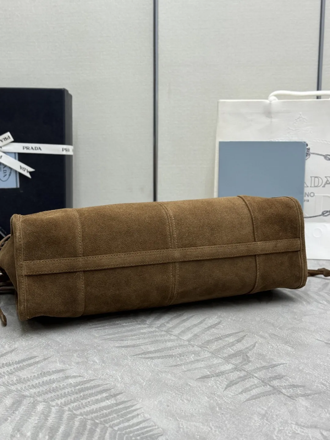 Soft Lux Suede Top-Handle & Crossbody Bag D98016343 — view 6