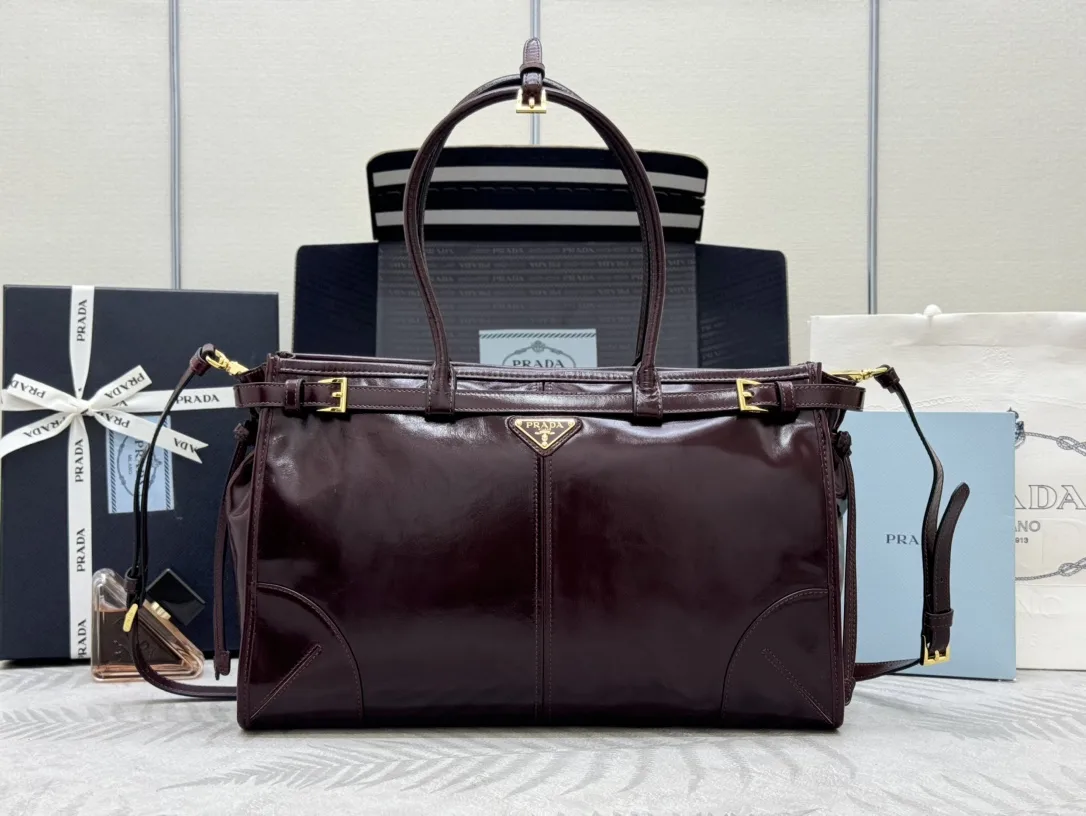 Soft Lux Leather Top-Handle & Crossbody Bag D114016349