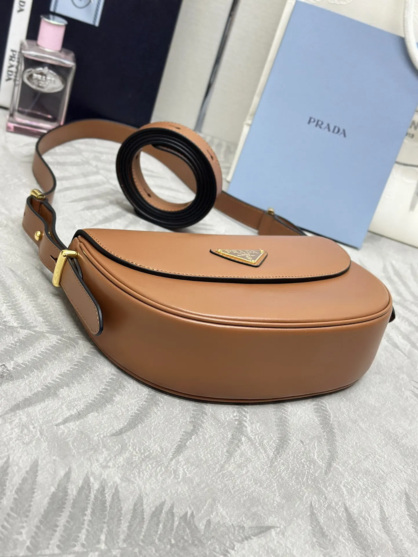 Prada Moon Saddle Bag with Double Straps D92016351 — view 4