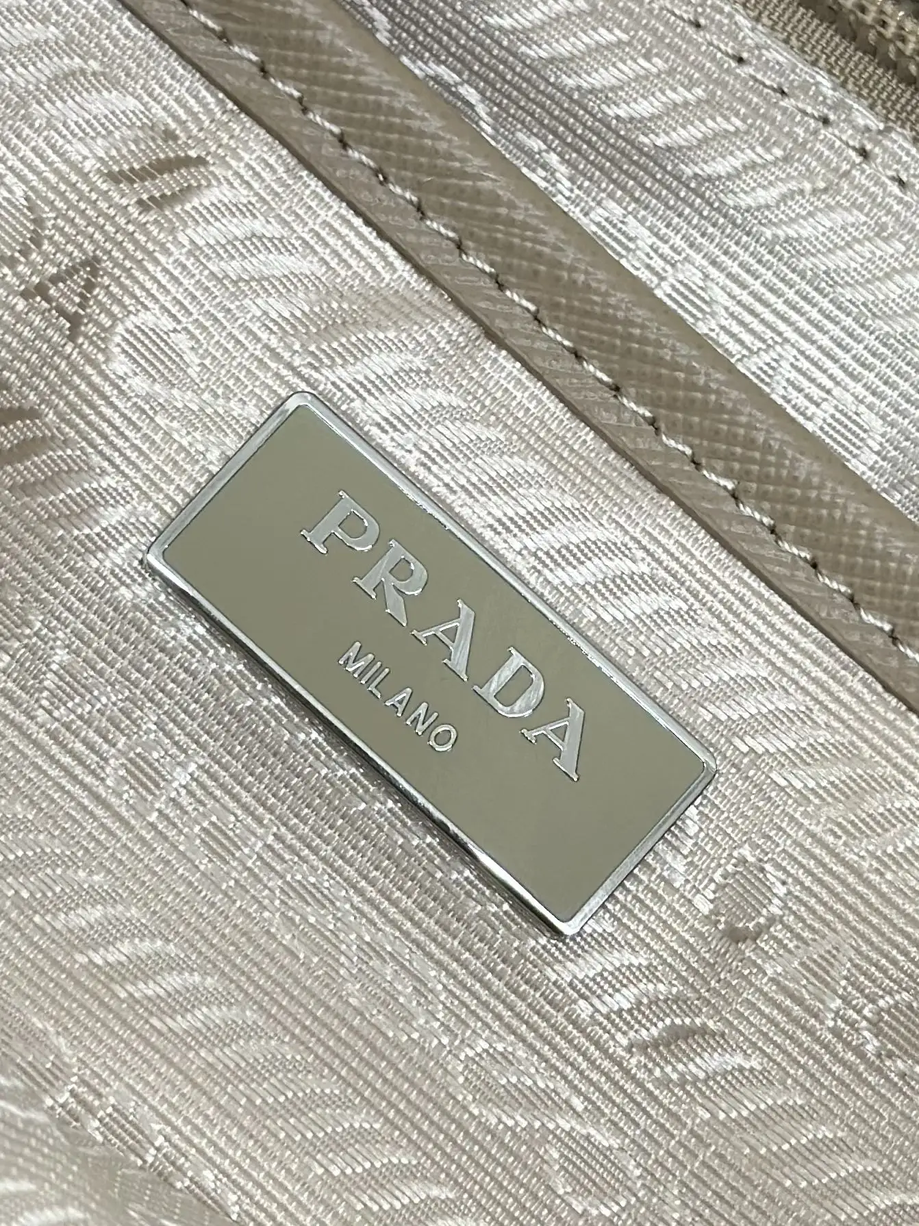 Prada Nylon Saffiano-Trim Backpack with Pouch D76016354 — view 9