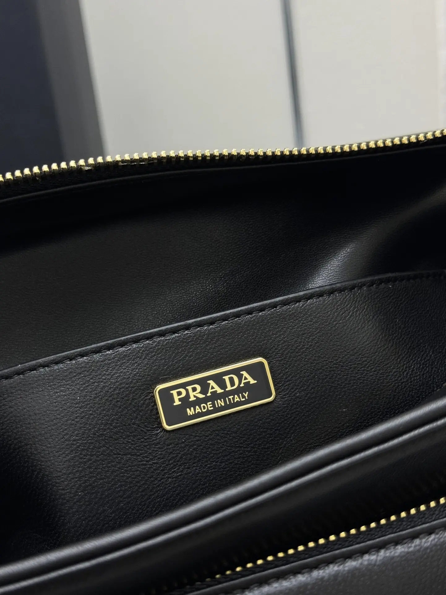 Lambskin Messenger Bag with Enamel Logo D98016365 — view 9
