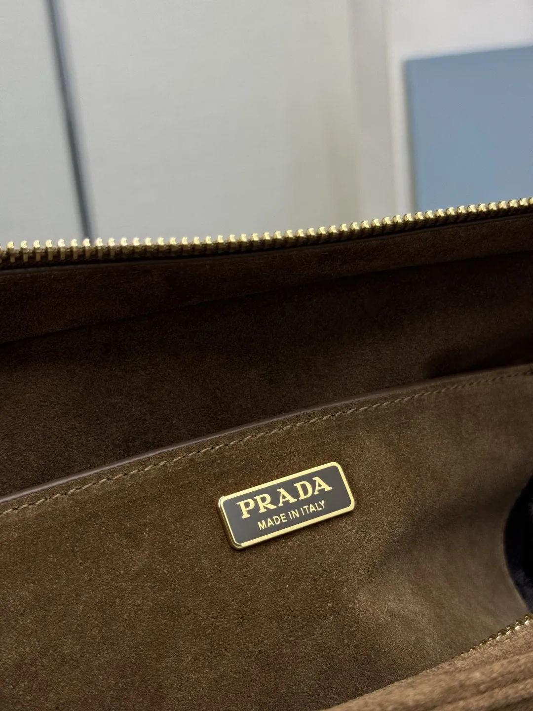 Suede Flap Shoulder Bag D98016494 — view 9