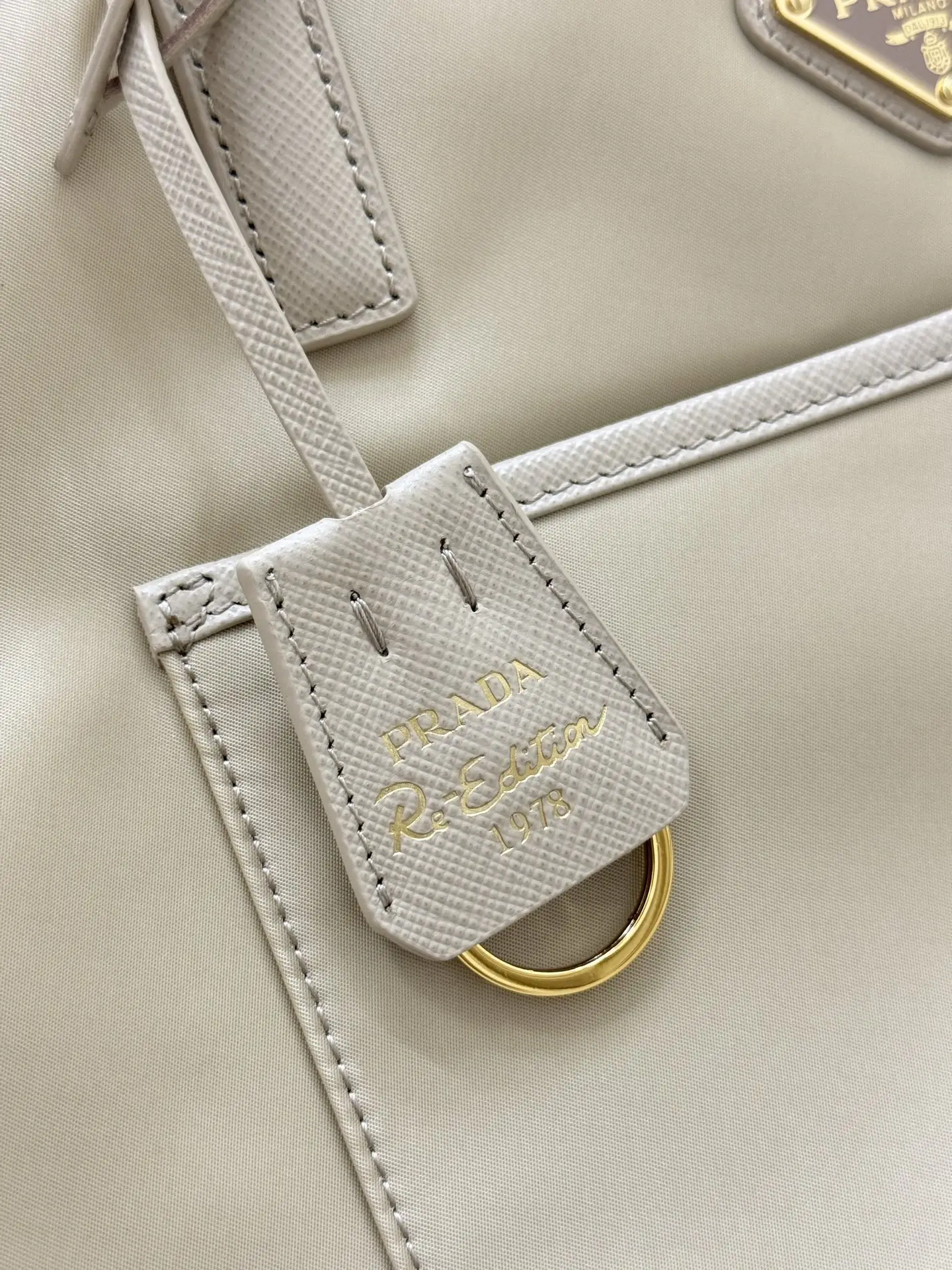 Nylon Tote Bag with Front Pocket D66016372 — view 7