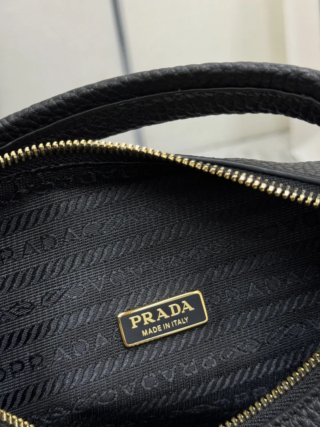 Prada Grained Leather Top-Handle Bag D98016373 — view 9