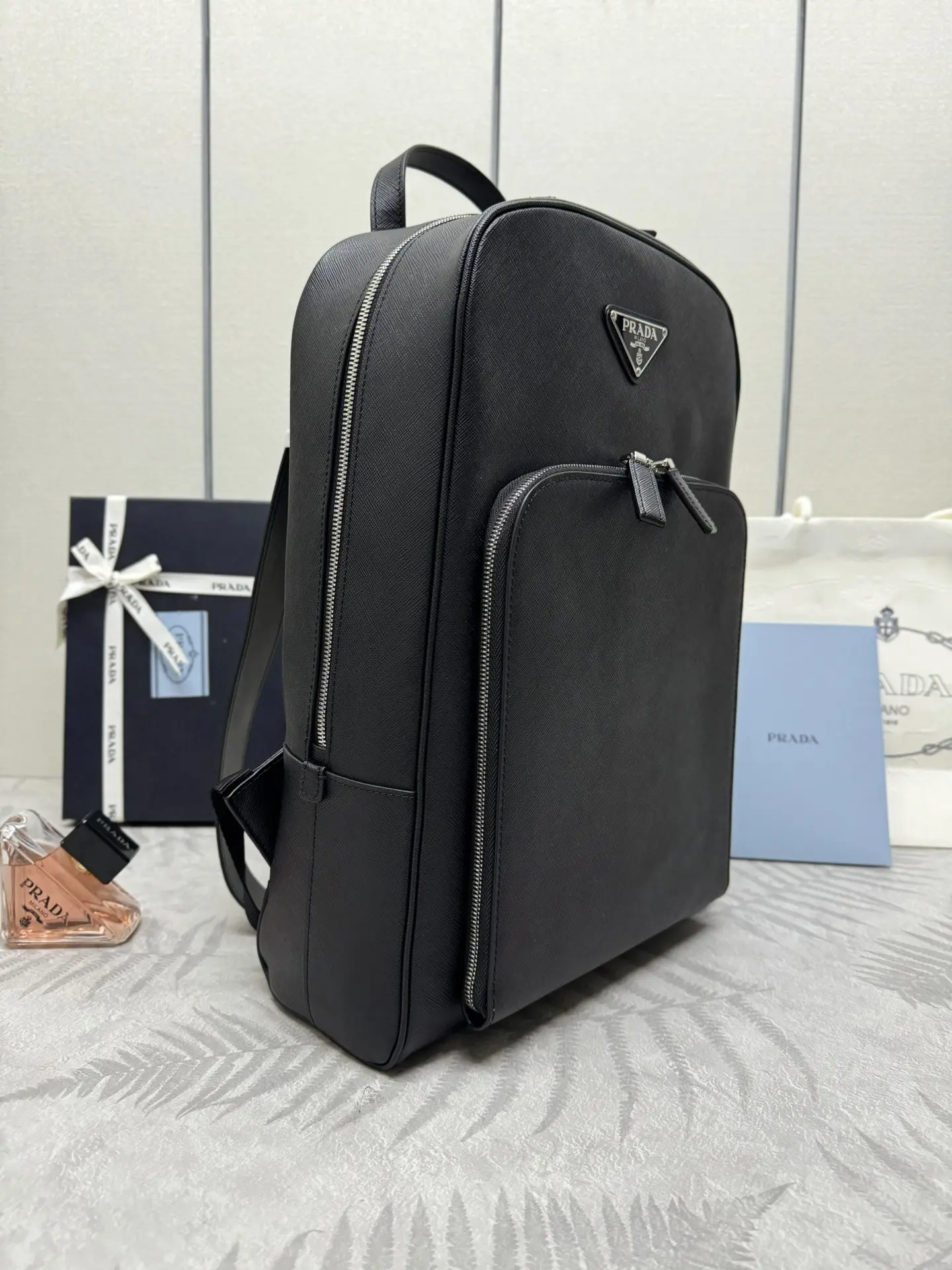Saffiano Leather Backpack D108016374 — view 2