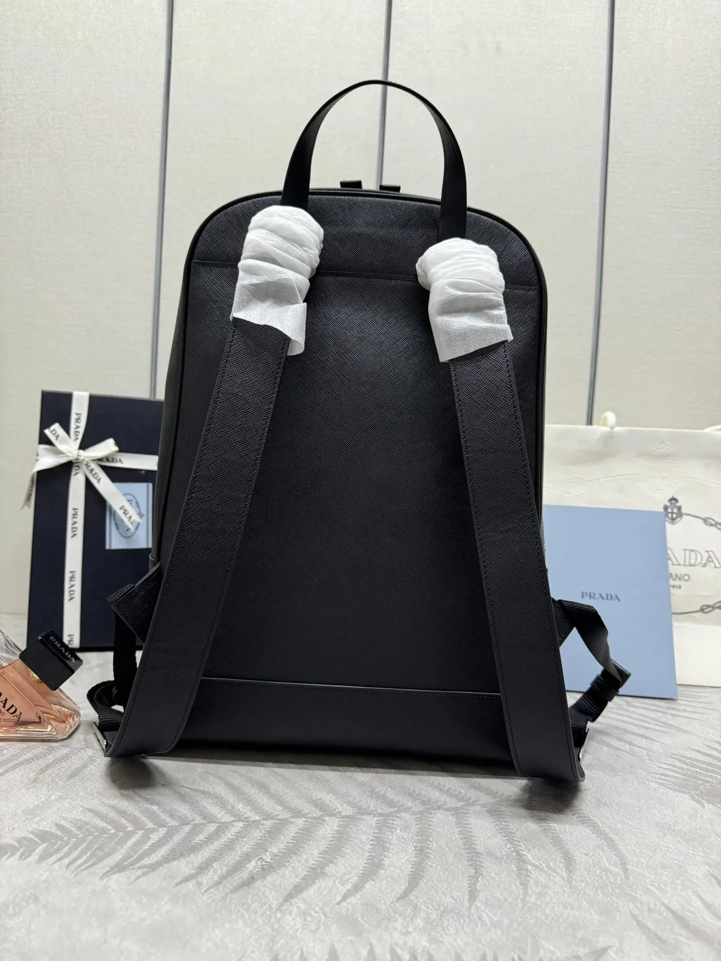 Saffiano Leather Backpack D108016374 — view 4