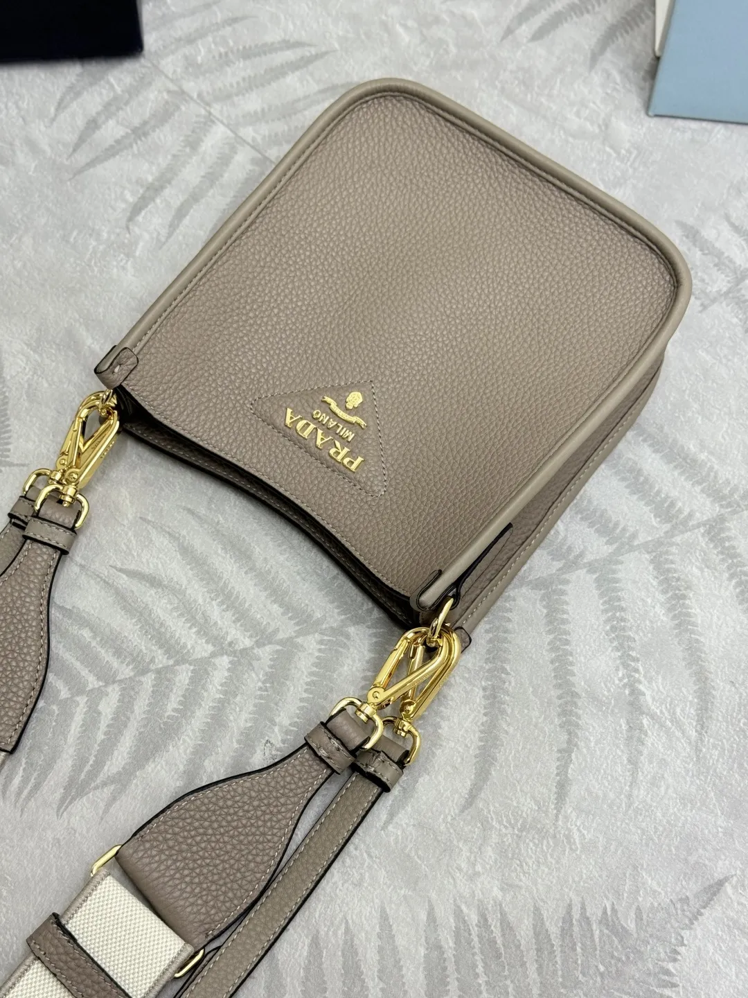 Prada 1BH191 Deerskin Mini Shoulder Bag D95016387 — view 5
