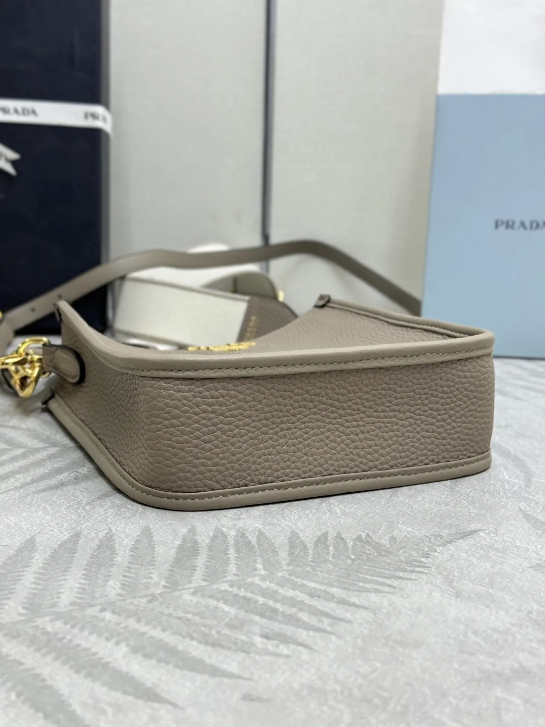 Prada 1BH191 Deerskin Mini Shoulder Bag D95016387 — view 6