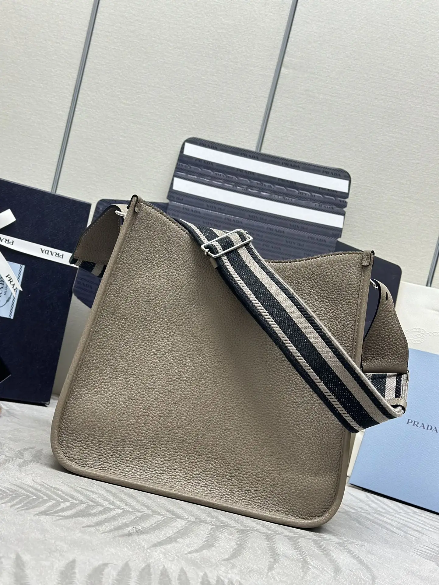 Prada Grained Leather Crossbody Bag D104016496 — view 2