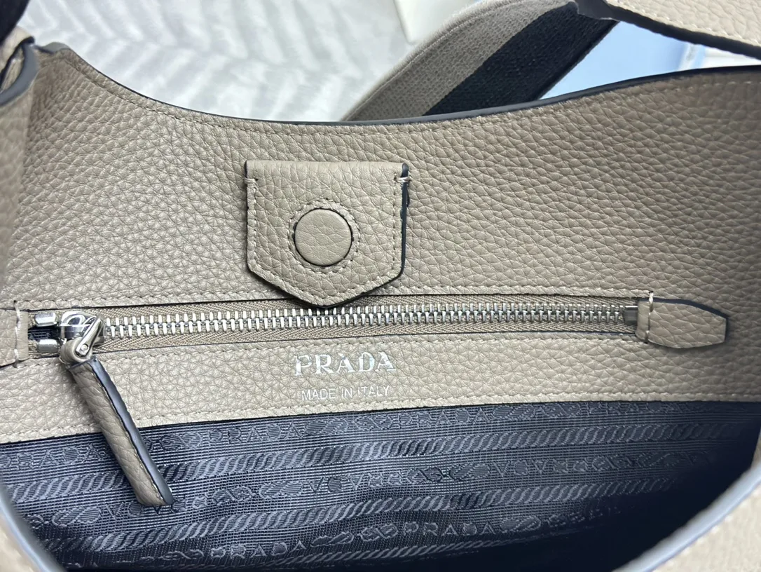 Prada Grained Leather Crossbody Bag D104016496 — view 9