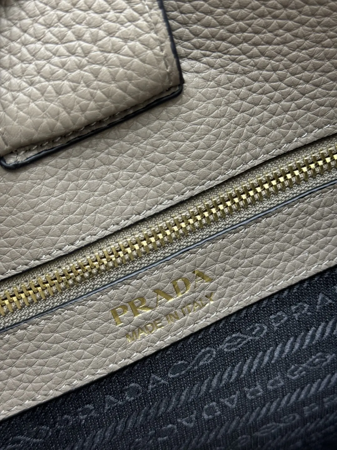 Prada Grained Leather Crossbody Bag with Logo Strap D105016388 — view 9