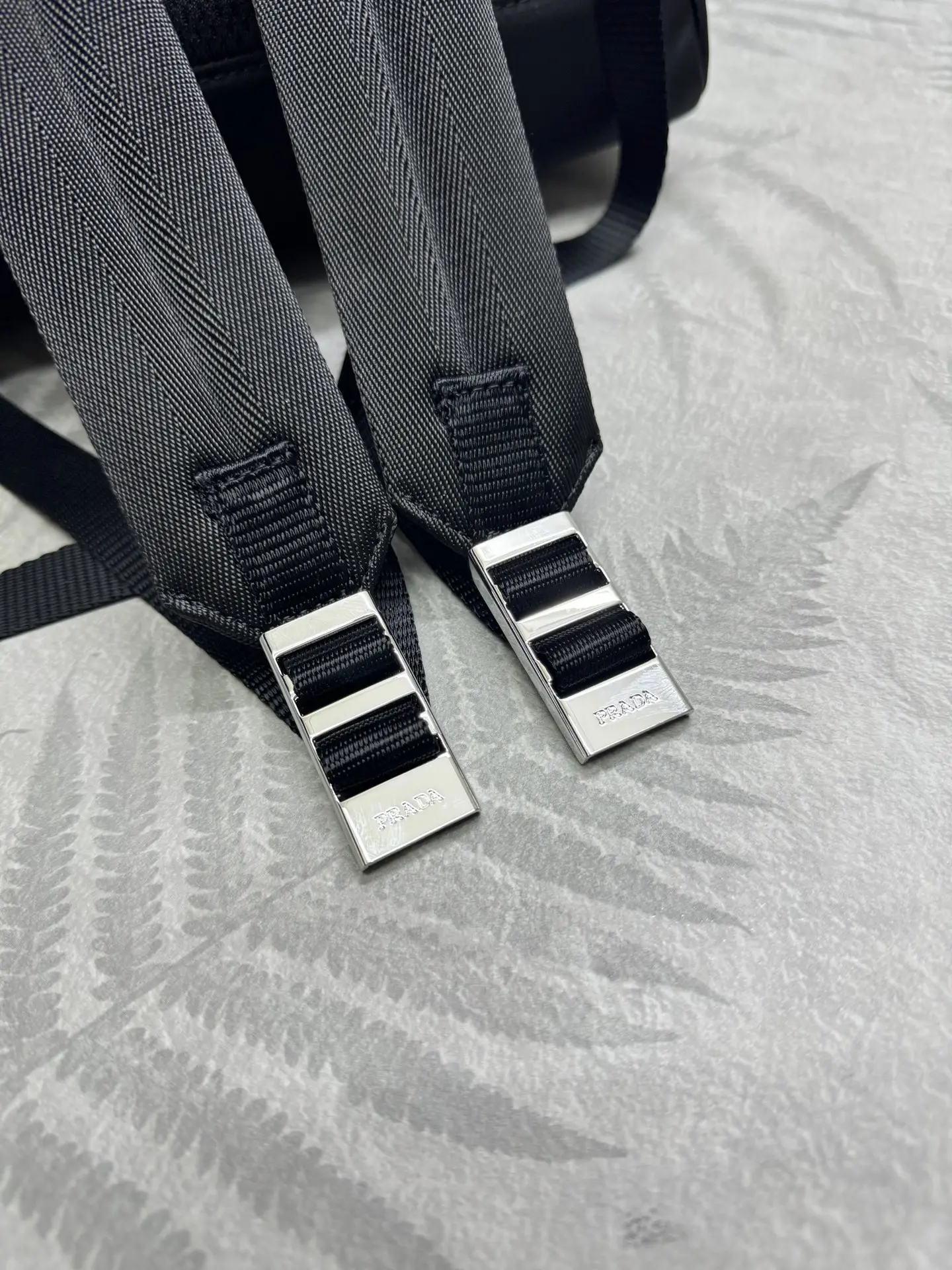 Saffiano Leather and Nylon Backpack D75016401 — view 6