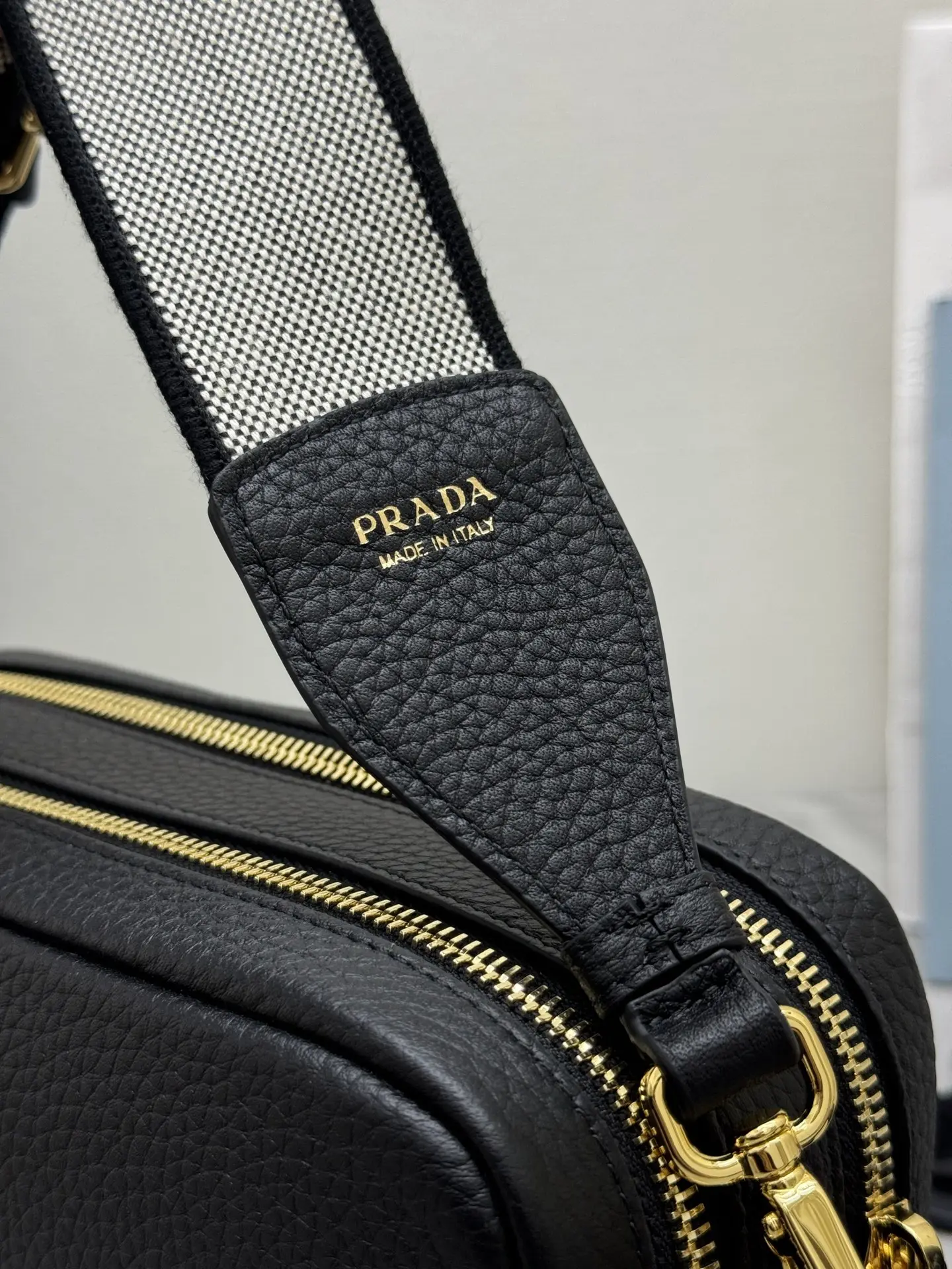 Prada 1BH082 Double-Layer Crossbody Bag D100016408 — view 7