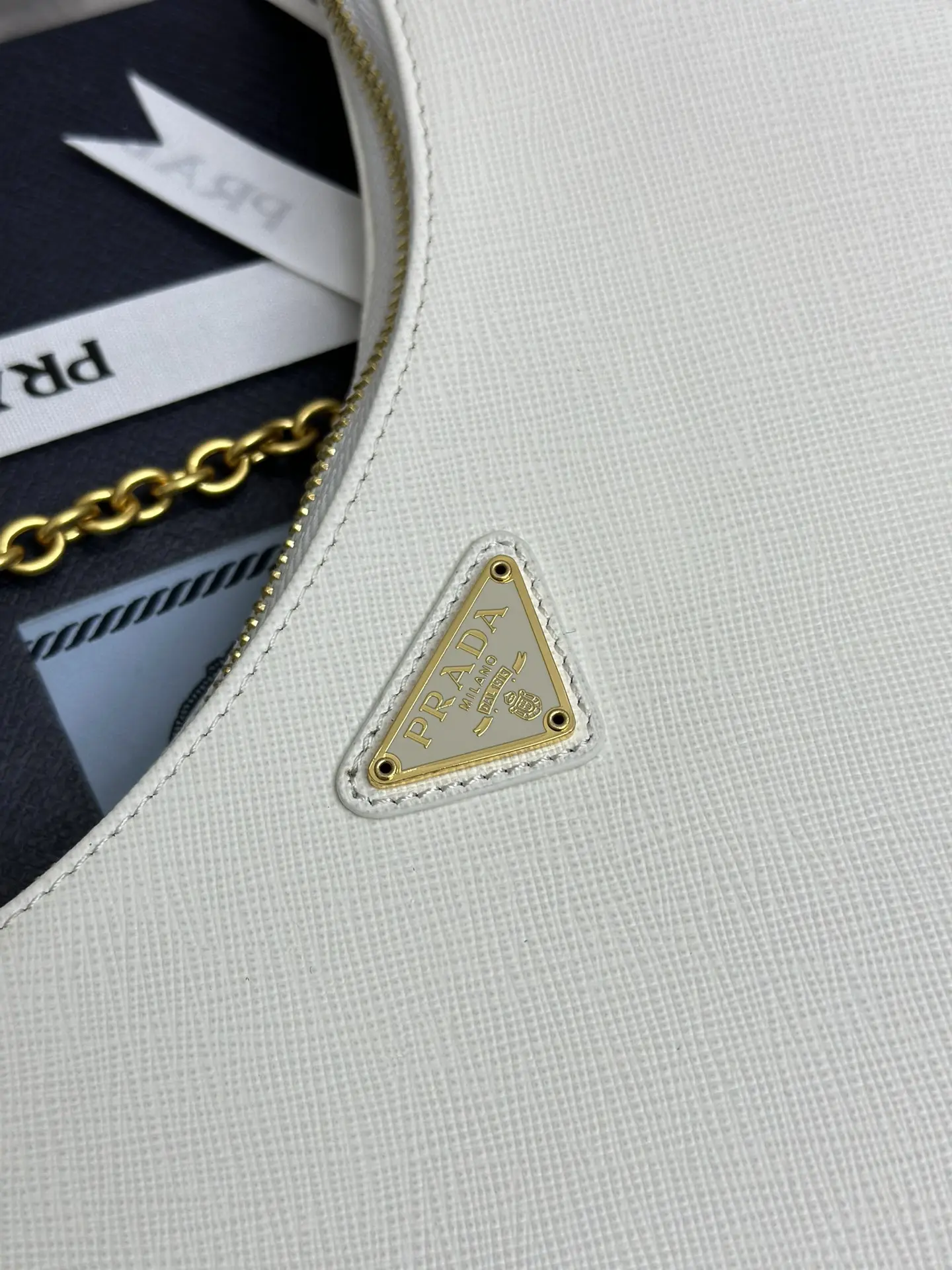 Prada Re-Edition 2005 Saffiano Leather Hobo Bag D88016411 — view 7