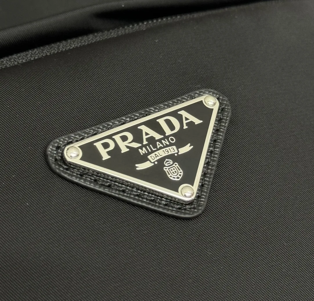 Prada Nylon Triangle Logo Backpack D70016418 — view 7