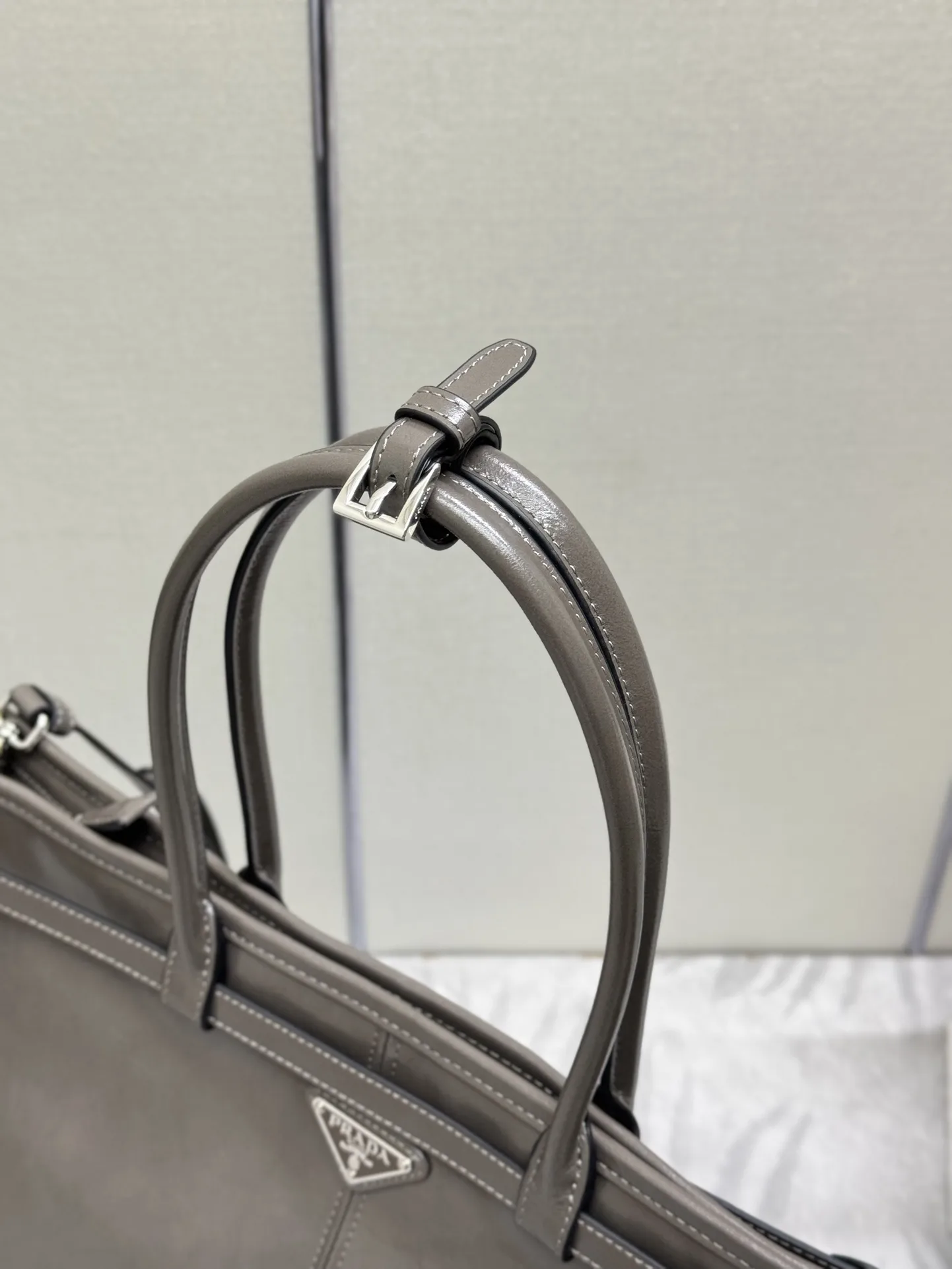 Prada Lux Soft Oiled Leather Tote Bag D135016422 — view 6