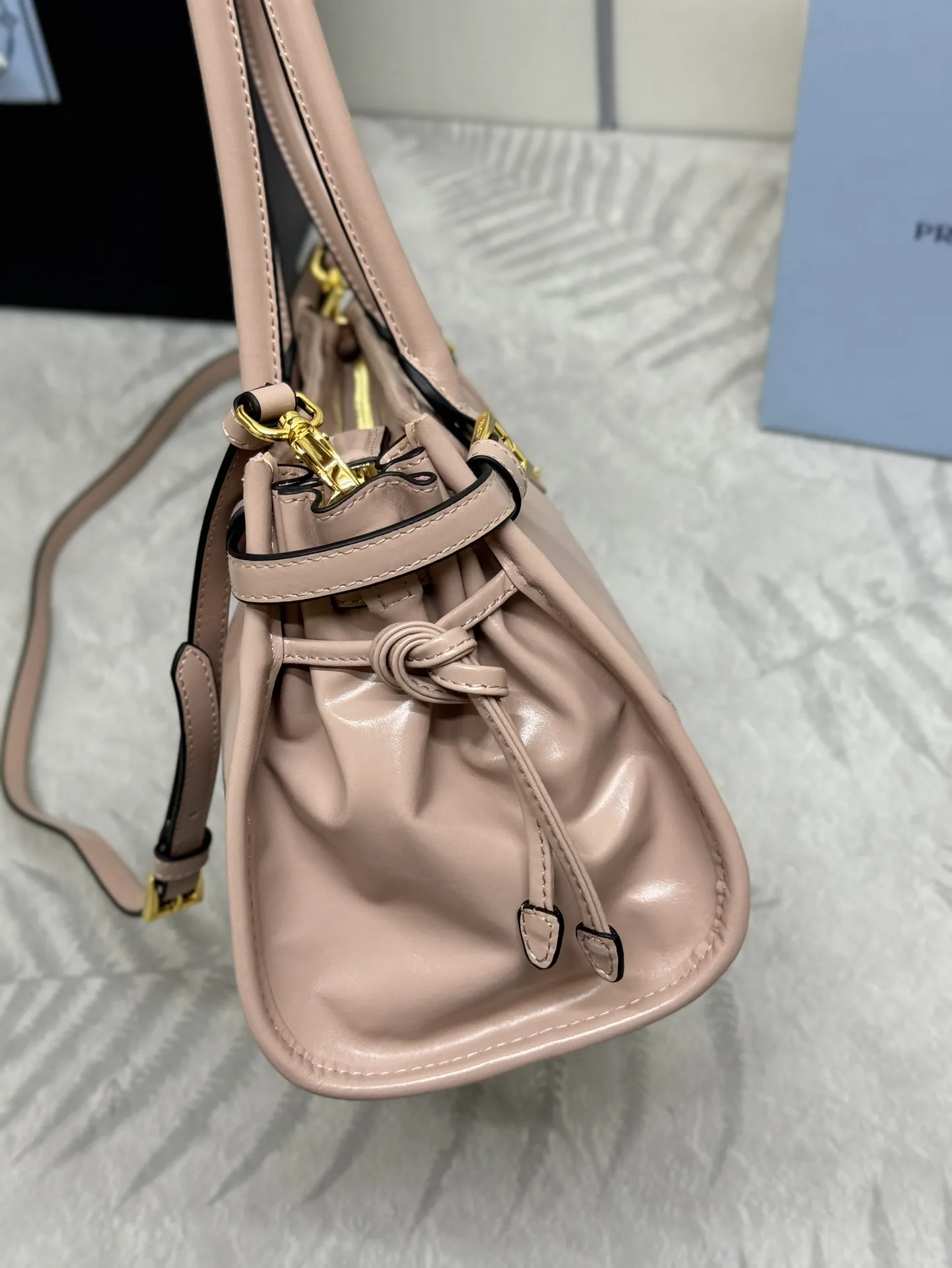 Soft Lux Leather Top-Handle Bag D104016426 — view 5