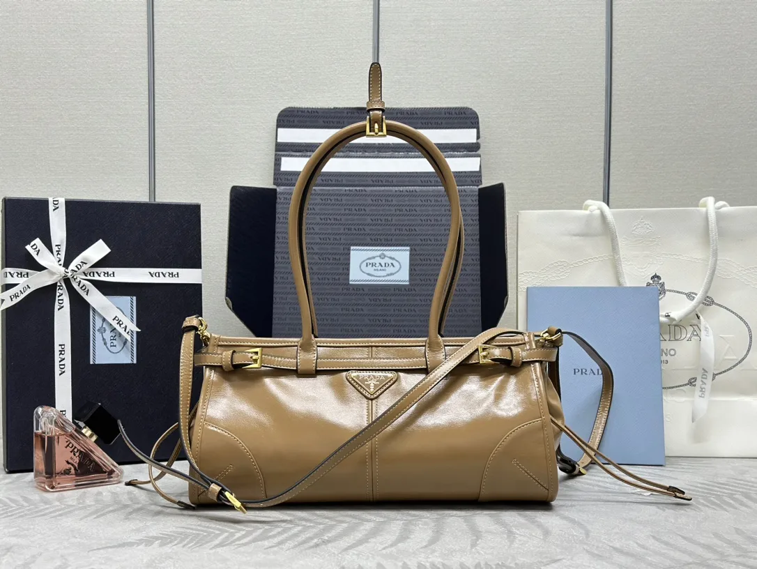 Soft Lux Leather Top-Handle Crossbody Bag D104016430