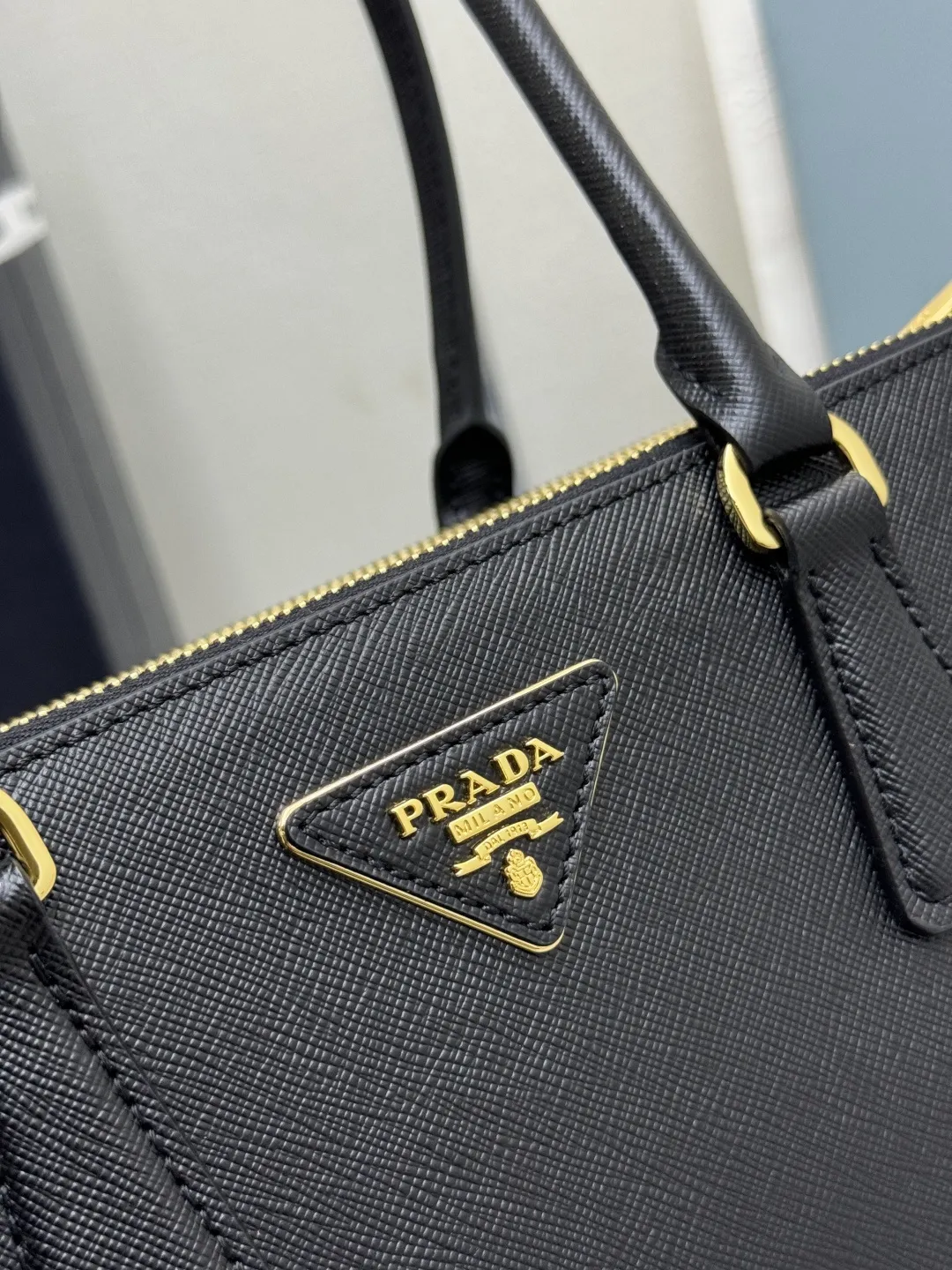 Prada Saffiano Crossbody Top-Handle Bag D108016432 — view 7