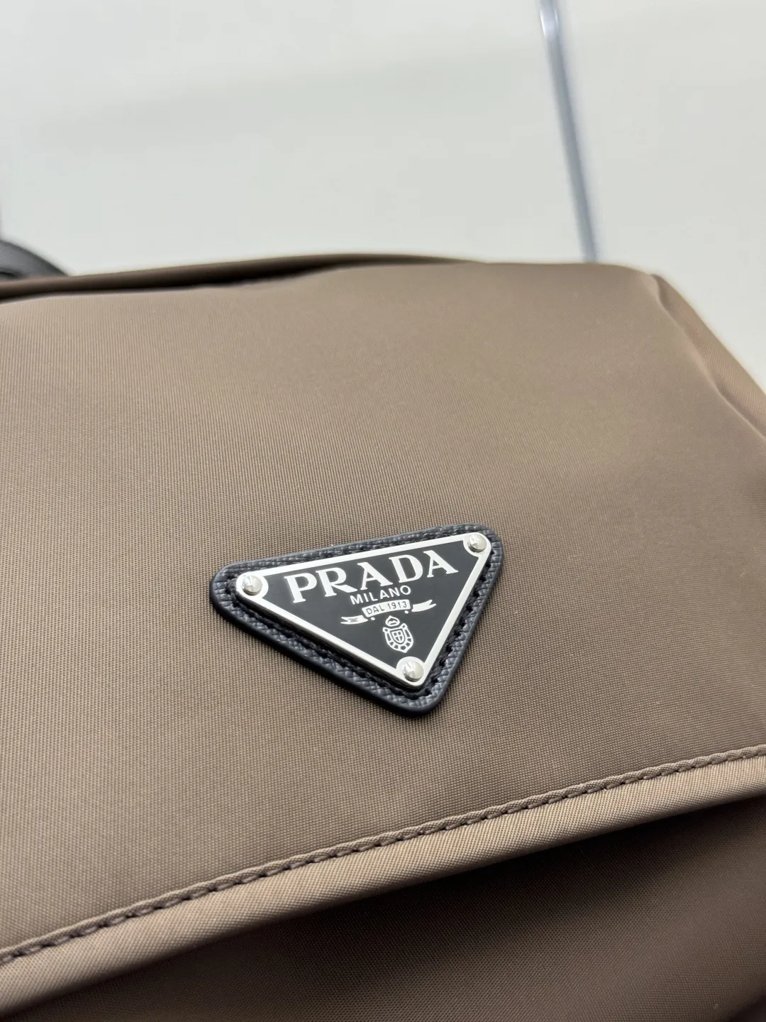 Prada Re-Nylon Backpack with Enamel Logo D90016437 — view 6