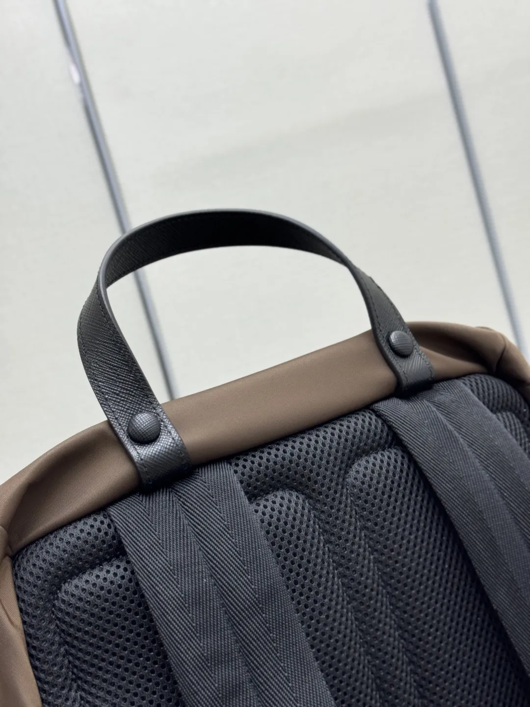 Prada Re-Nylon Backpack with Enamel Logo D90016437 — view 7