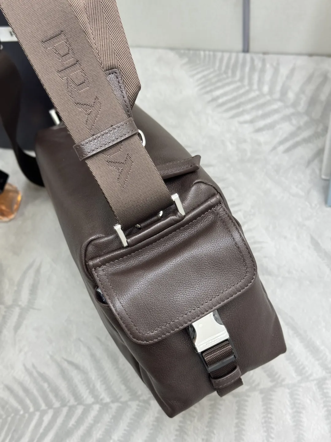 Prada Small Explore Leather Shoulder Bag D97016440 — view 5