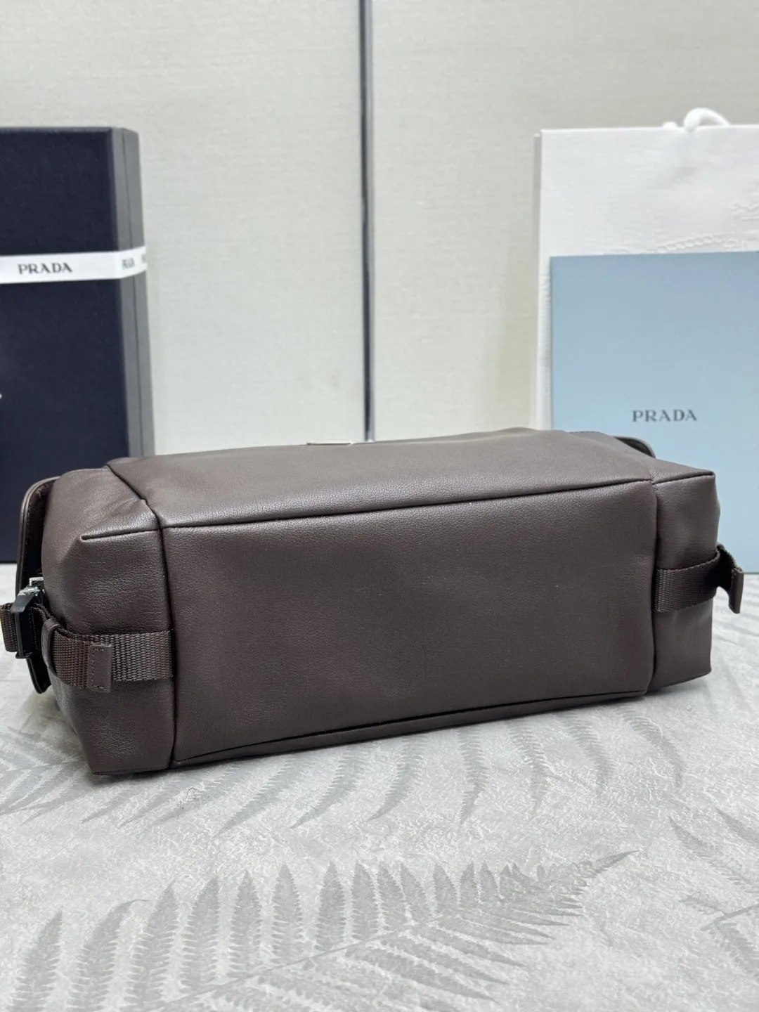 Prada Small Explore Leather Shoulder Bag D97016440 — view 6