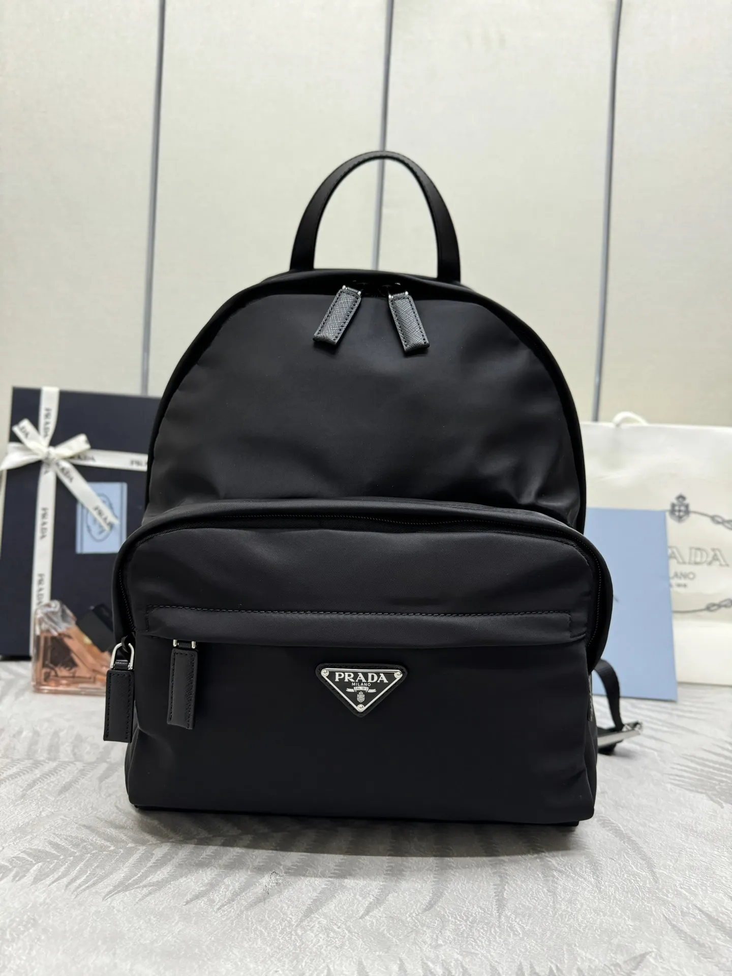 Prada 2VZ066 Saffiano & Nylon Backpack D75016446 — view 2