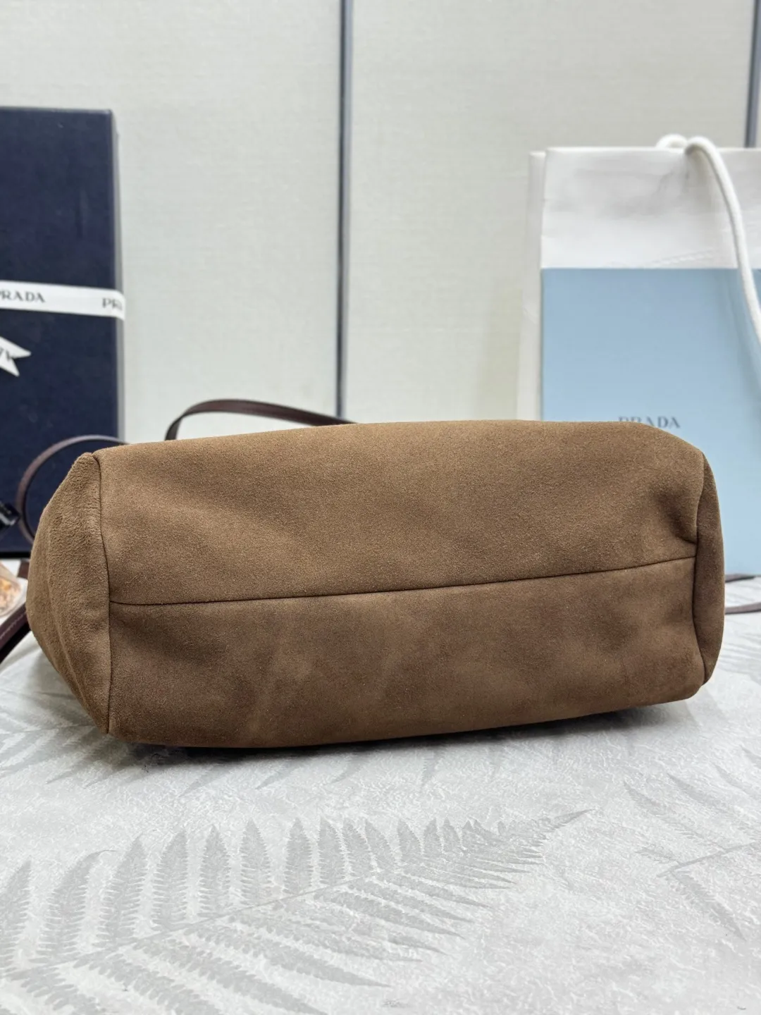 Suede Shoulder Bag 1BG641 D95016451 — view 6