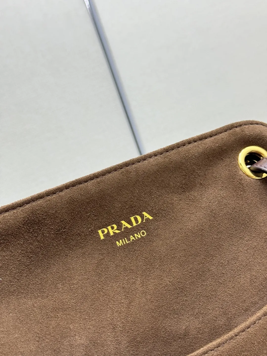 Suede Shoulder Bag 1BG641 D95016451 — view 7