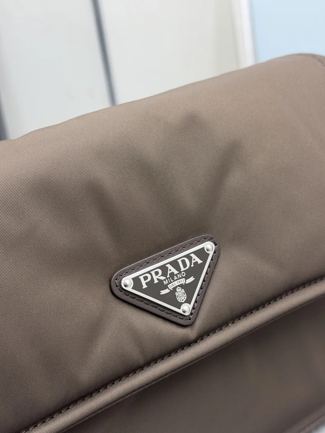 Prada Re-Nylon Mini Flap Crossbody Bag D72016452 — view 9