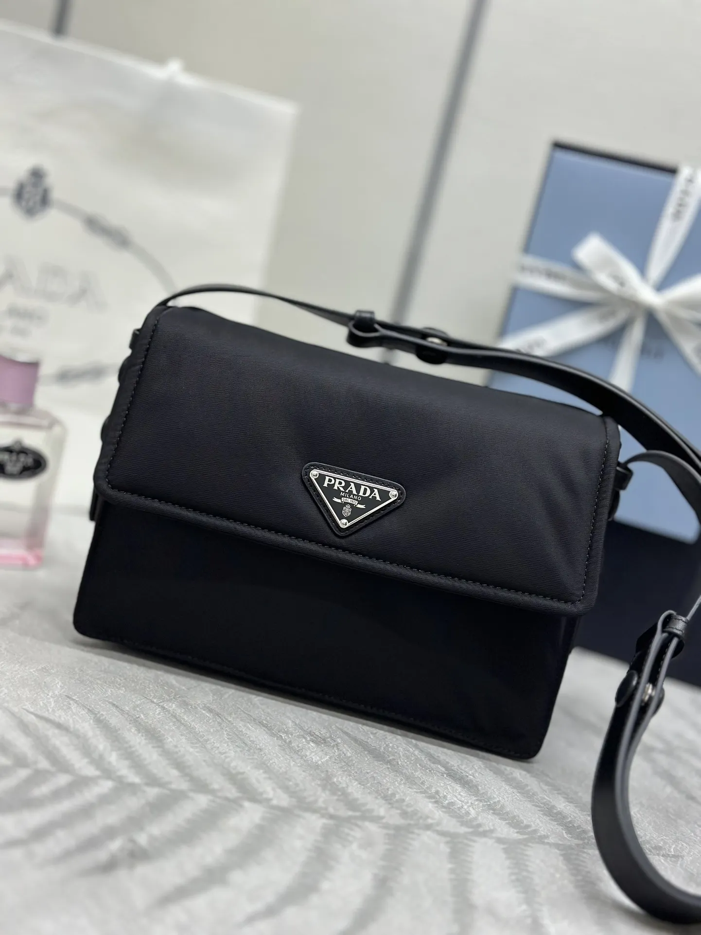 Prada Re-Nylon Mini Cini Messenger Bag D72016491