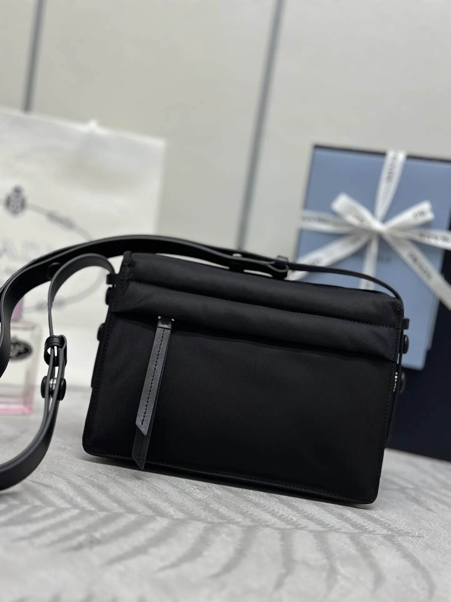 Prada Re-Nylon Mini Cini Messenger Bag D72016491 — view 2