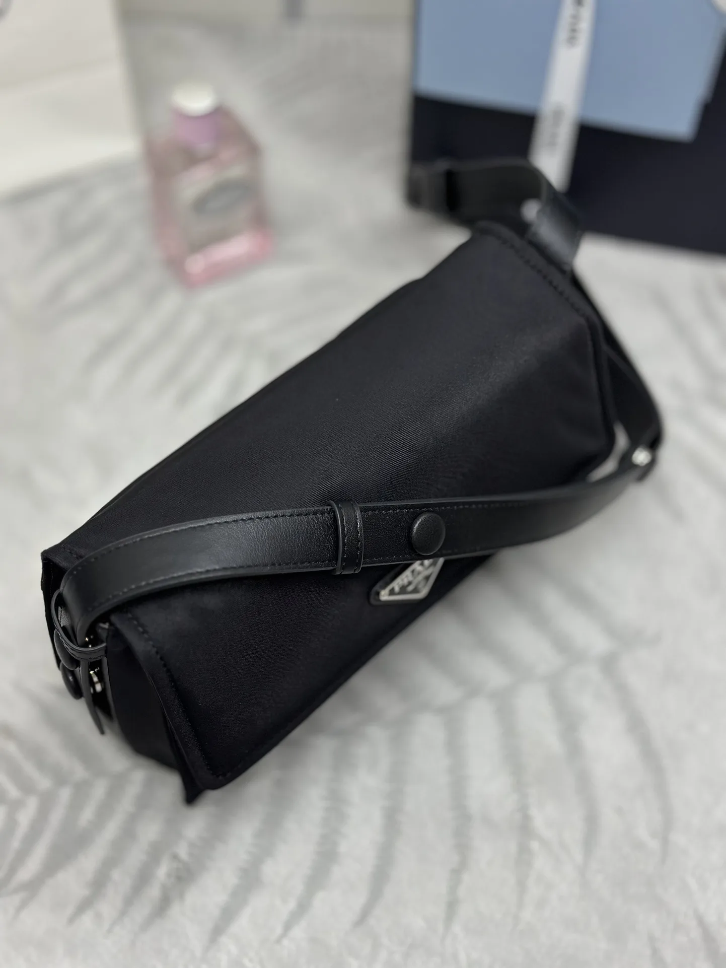 Prada Re-Nylon Mini Cini Messenger Bag D72016491 — view 3