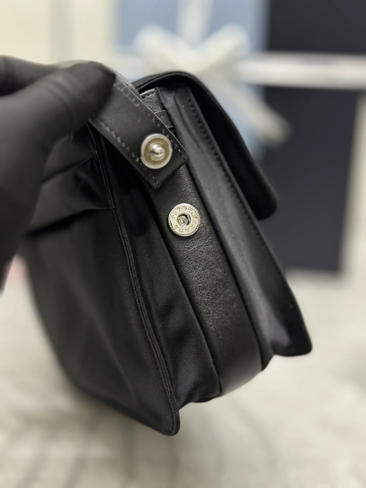 Prada Re-Nylon Mini Cini Messenger Bag D72016491 — view 6