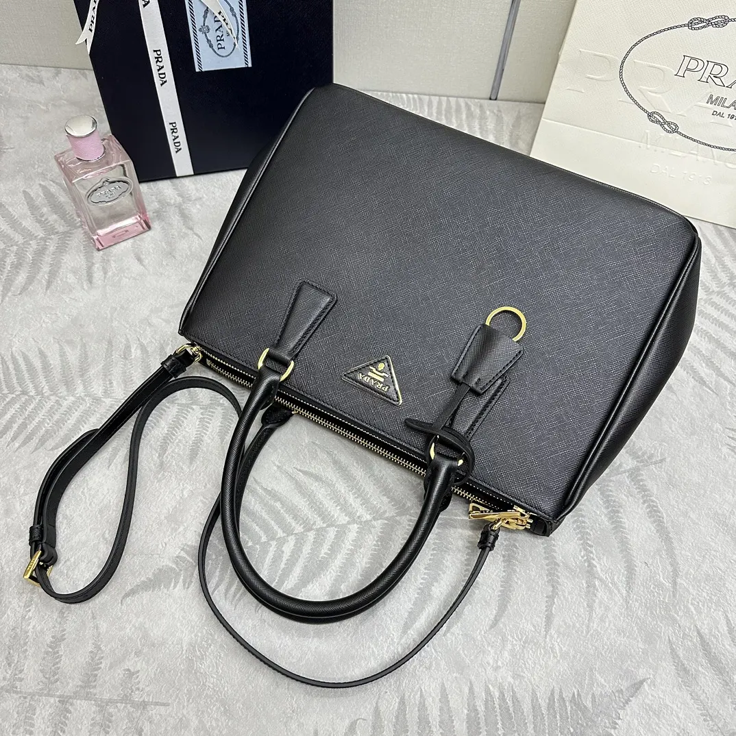 Prada Saffiano Leather Double Handle Tote Bag D103016455 — view 4