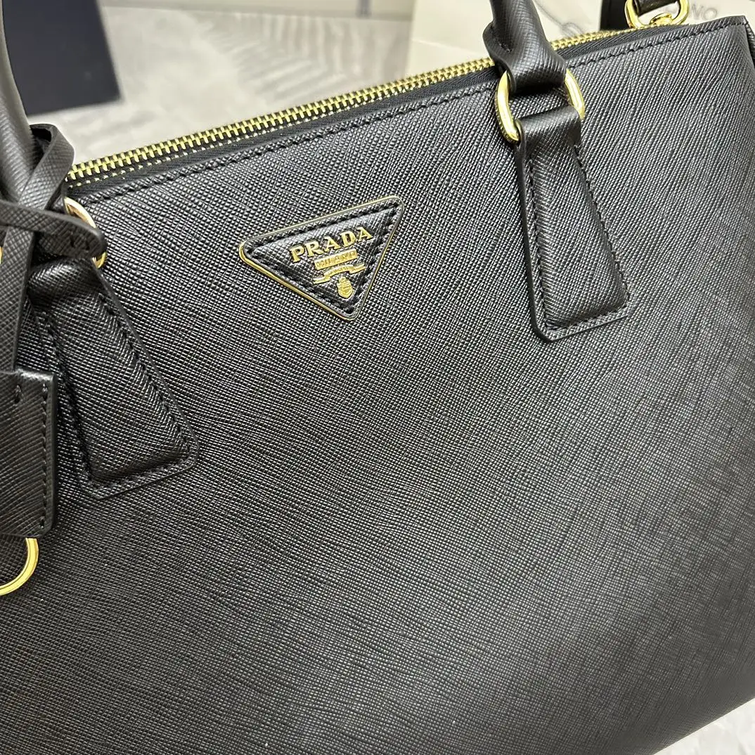 Prada Saffiano Leather Double Handle Tote Bag D103016455 — view 6