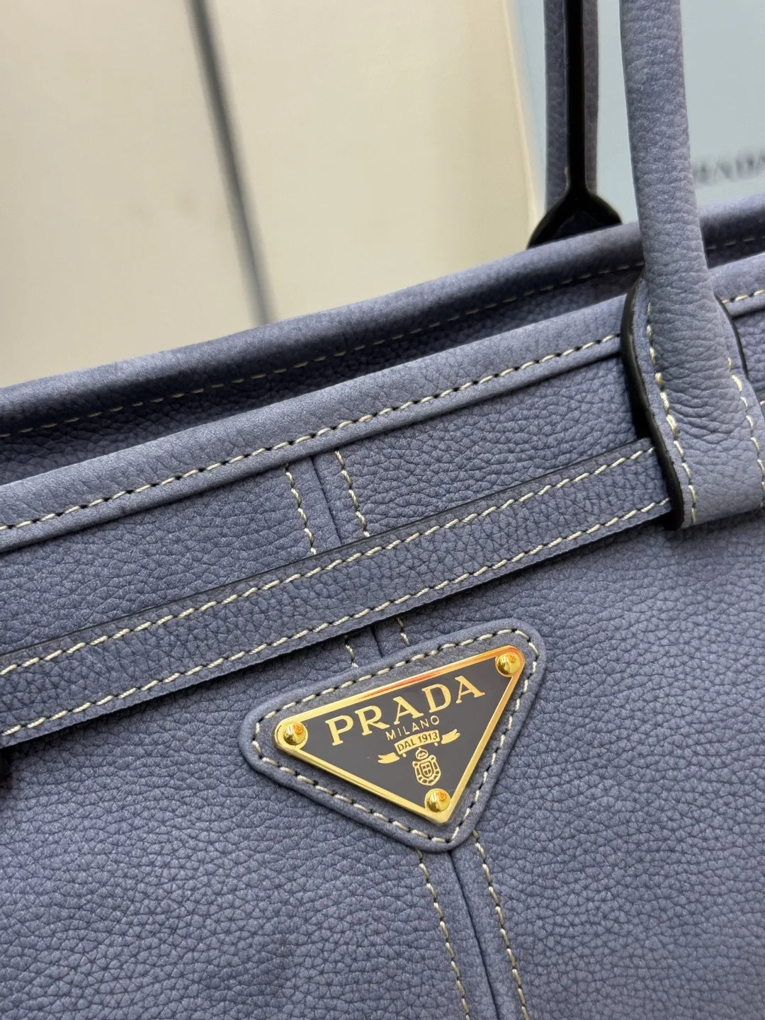 Soft Lux Velvet Leather Top-Handle Bag D106016457 — view 7