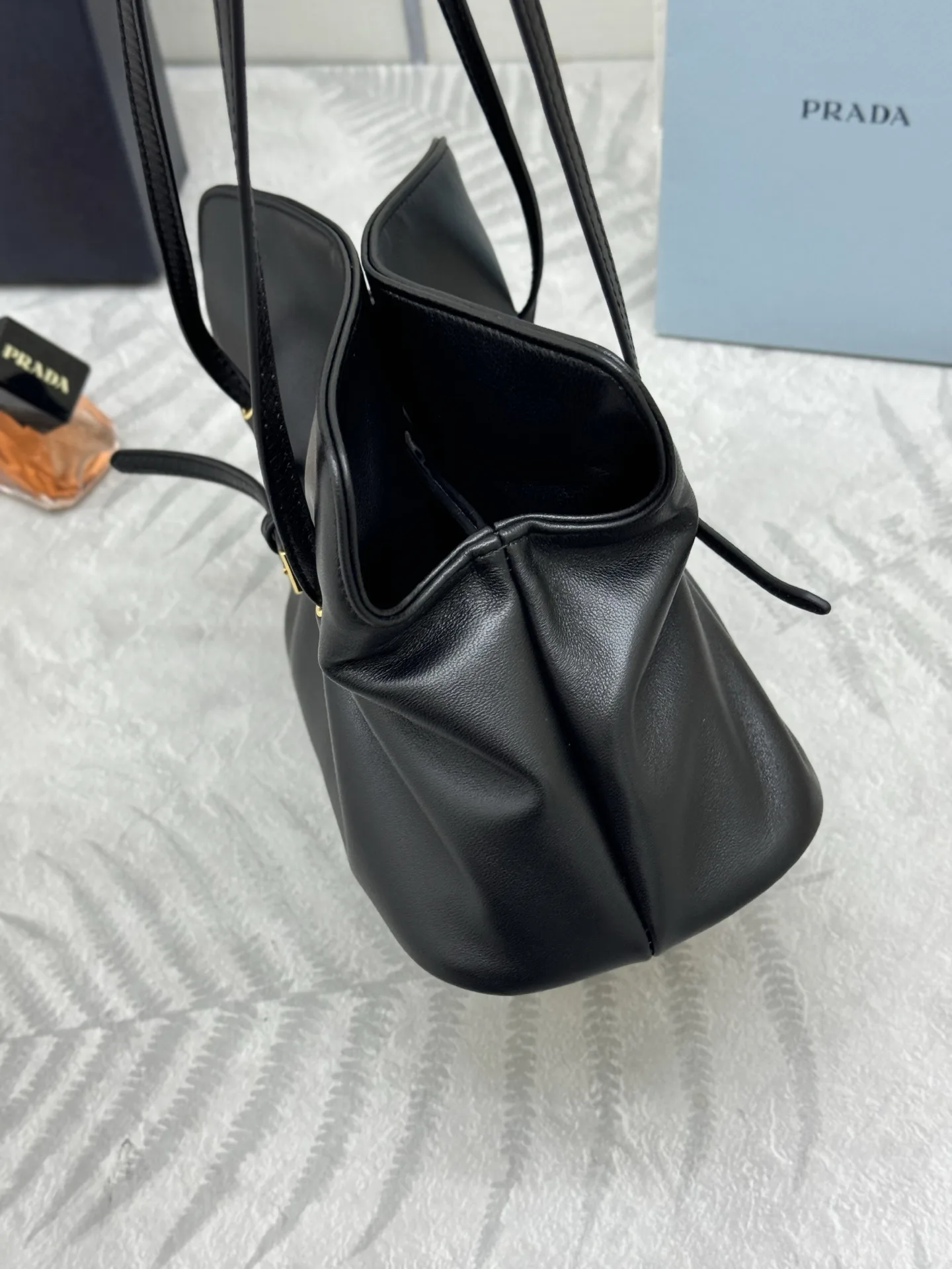 Prada Lambskin Cloud Shoulder Bag D88016458 — view 4