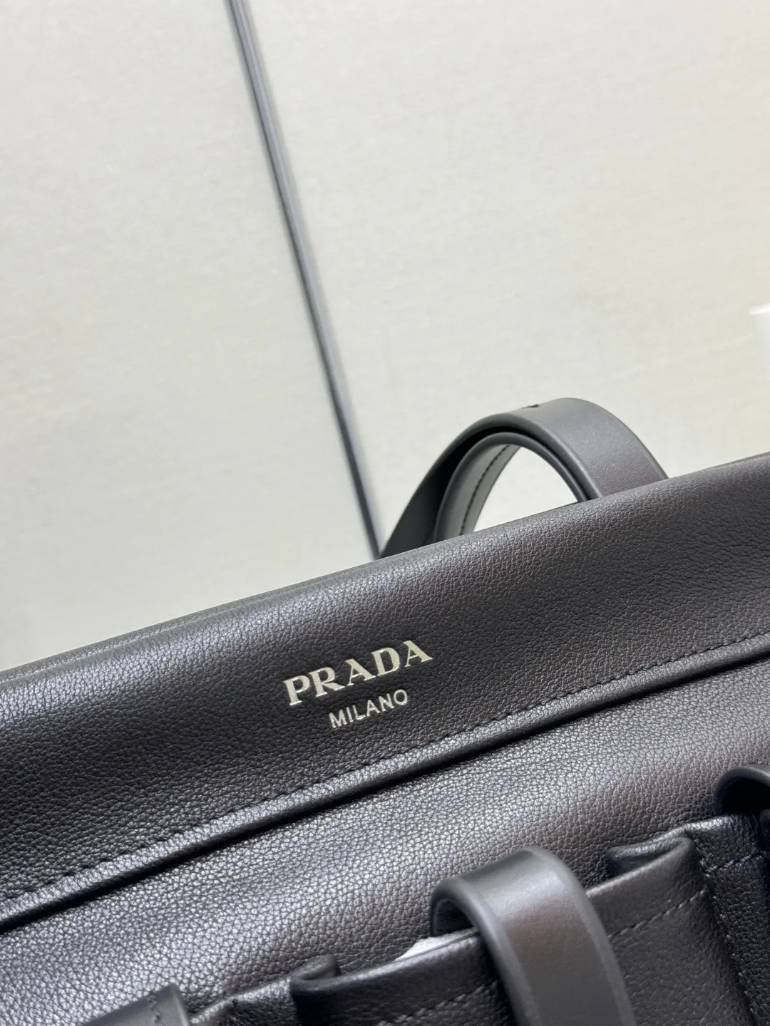 Prada Large 1BG644 Leather Tote Bag D130016460 — view 8