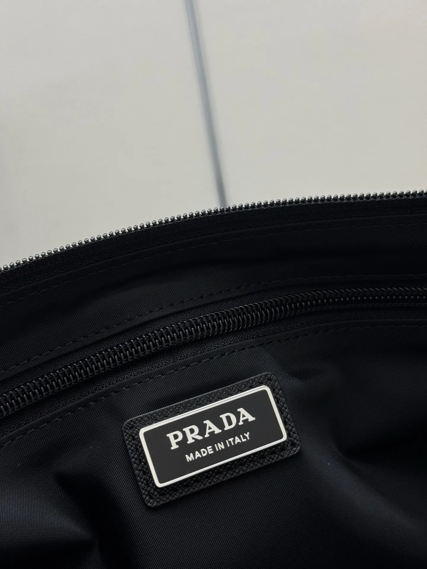 Re-Nylon and Saffiano Leather Messenger Bag D69016516 — view 9