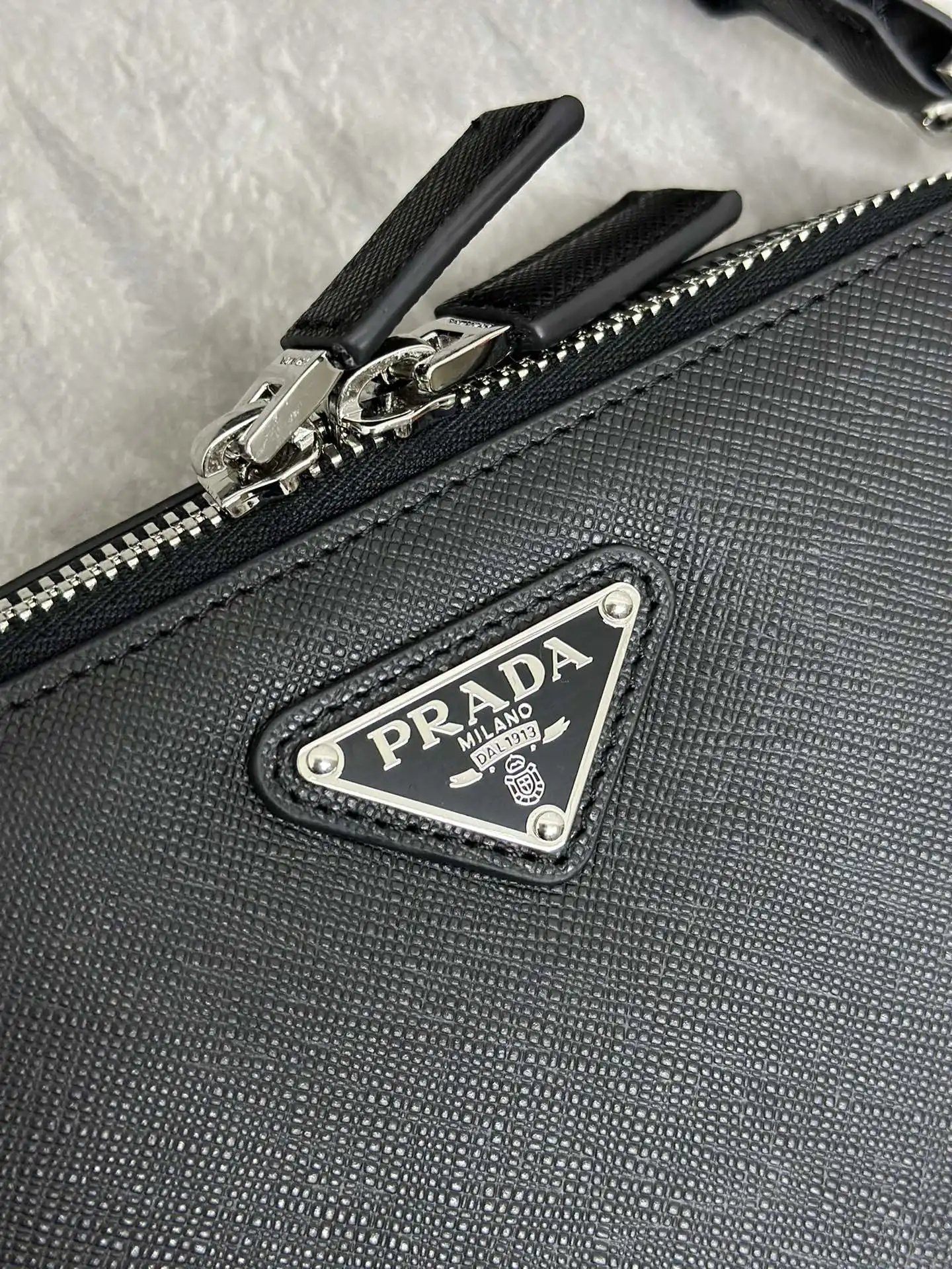 Prada Saffiano Leather Crossbody Bag 2VH173 D73016462 — view 6