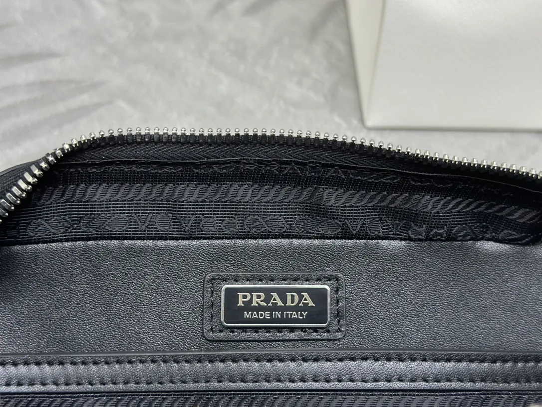 Prada Saffiano Leather Crossbody Bag 2VH173 D73016462 — view 9
