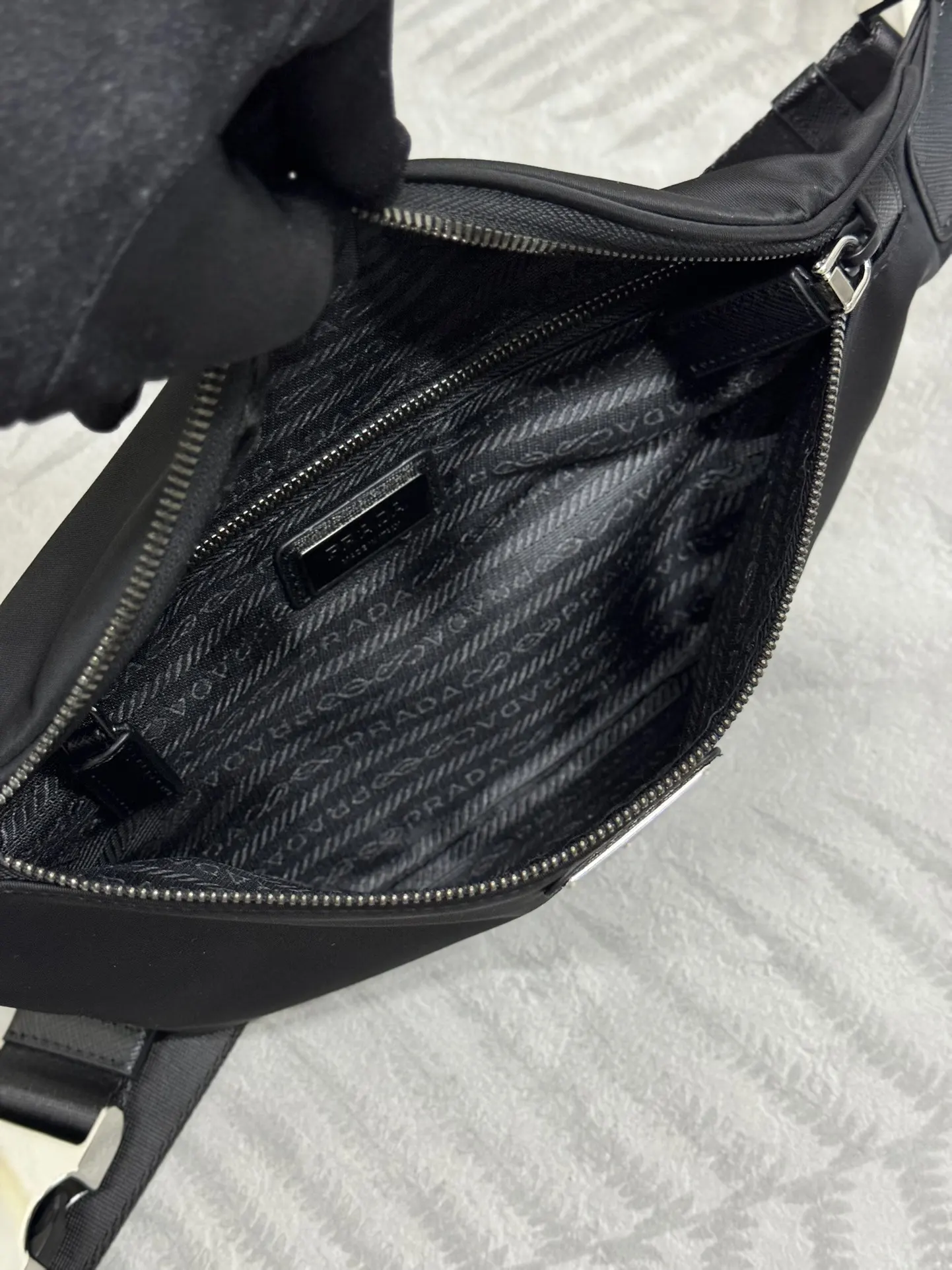 Prada Re-Nylon Belt Bag D50016463 — view 8
