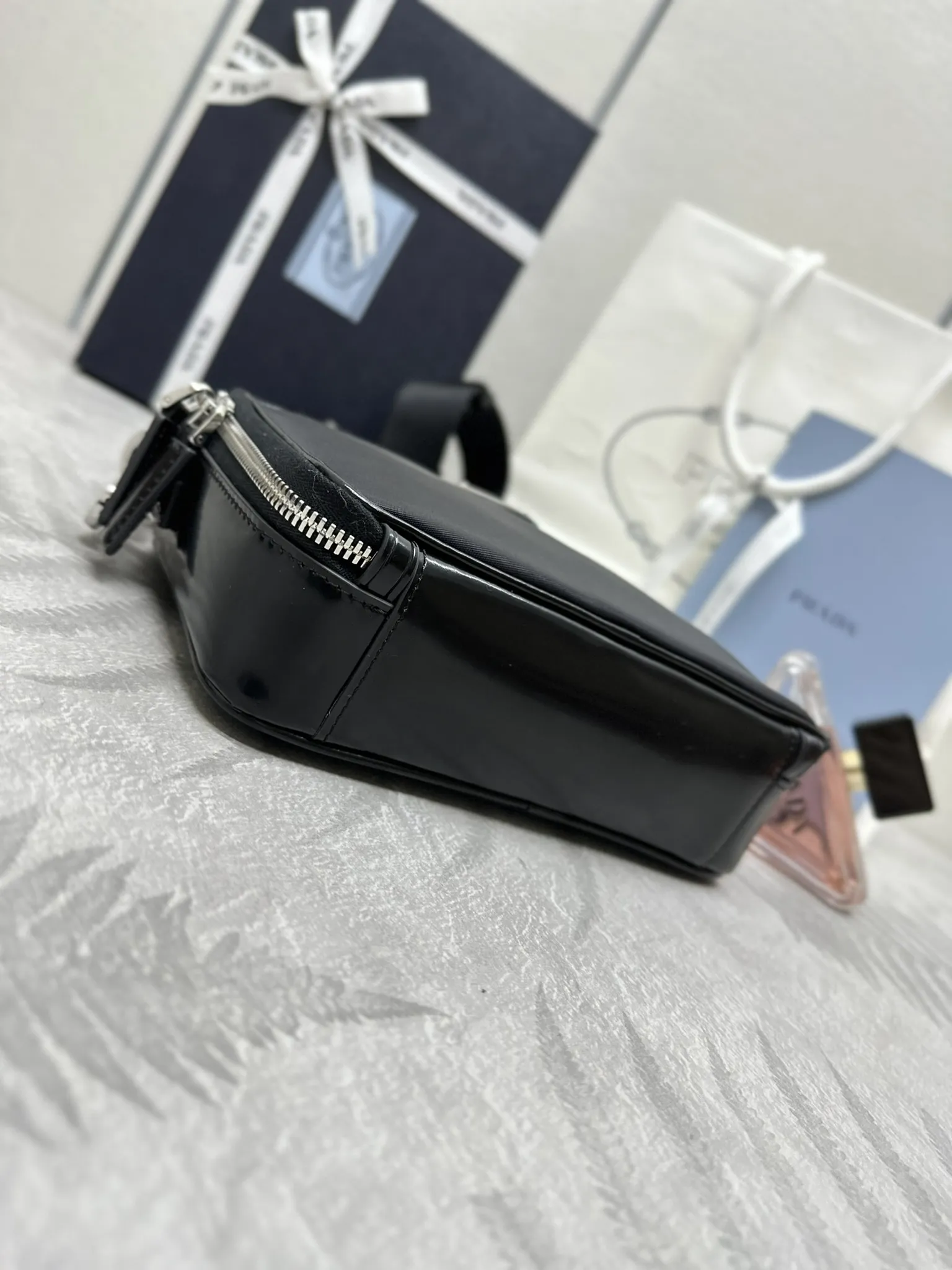 Prada Re-Nylon and Leather Camera Bag D76016466 — view 5