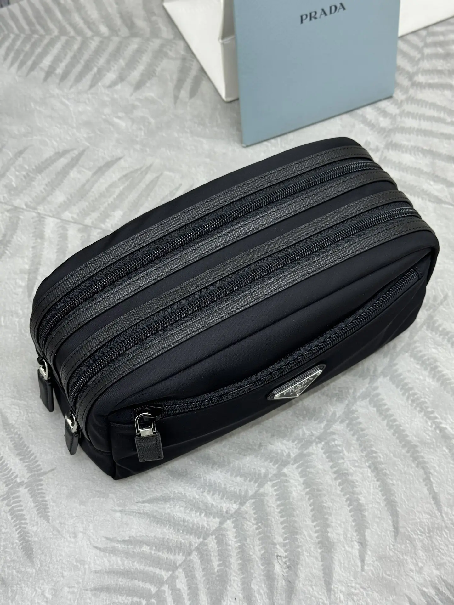 Re-Nylon Double-Layer Travel Pouch D61016476 — view 4